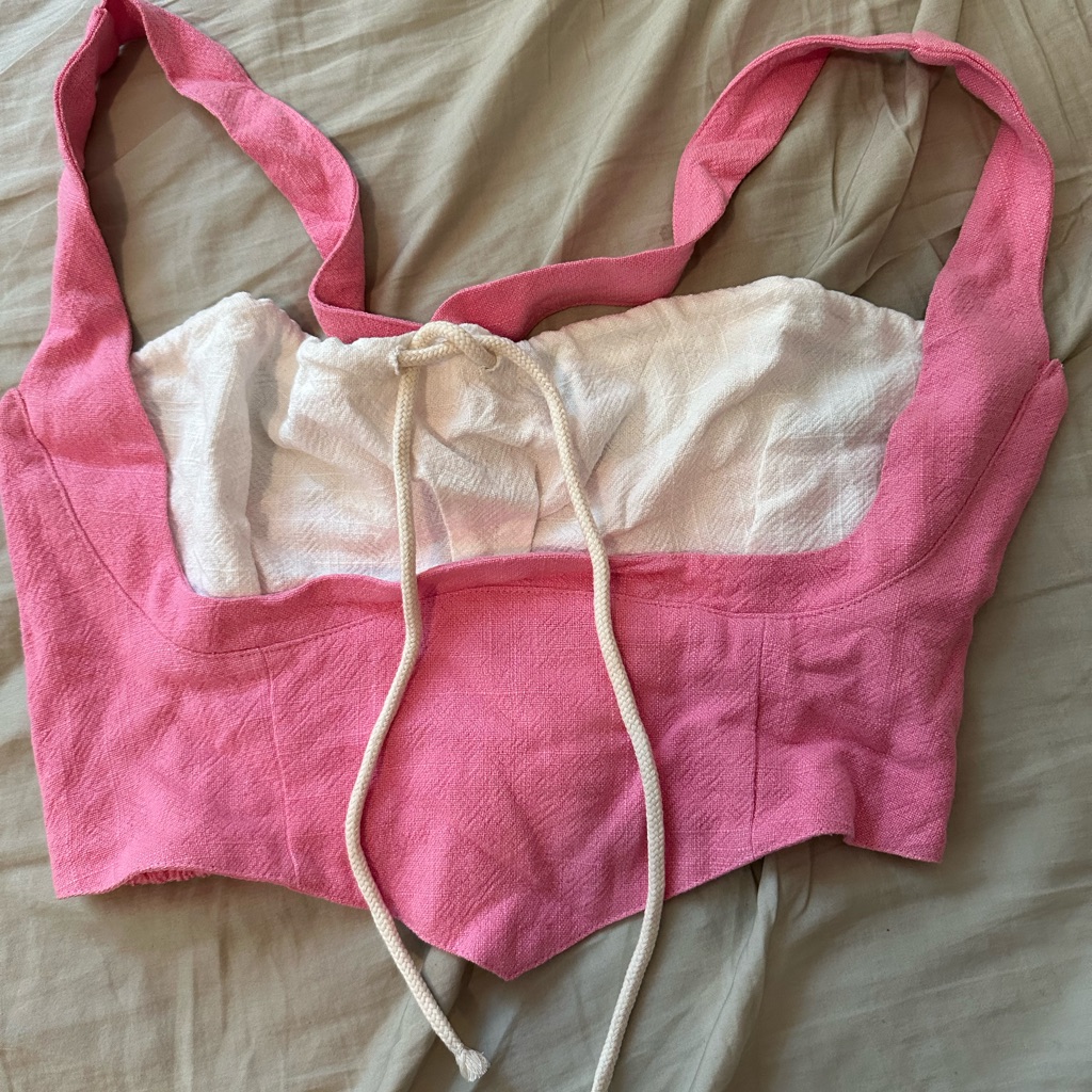 Fashion Brand Company Milkmaid Linen Top